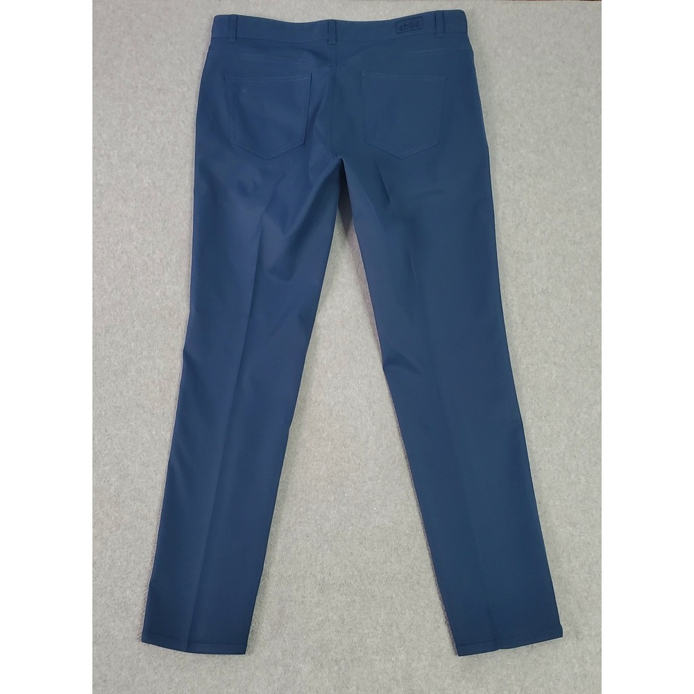 Peter Millar eb66 Performance Pants FITS 36x33 (tag size 36x34) Blue Golf Casual - Picture 2 of 14